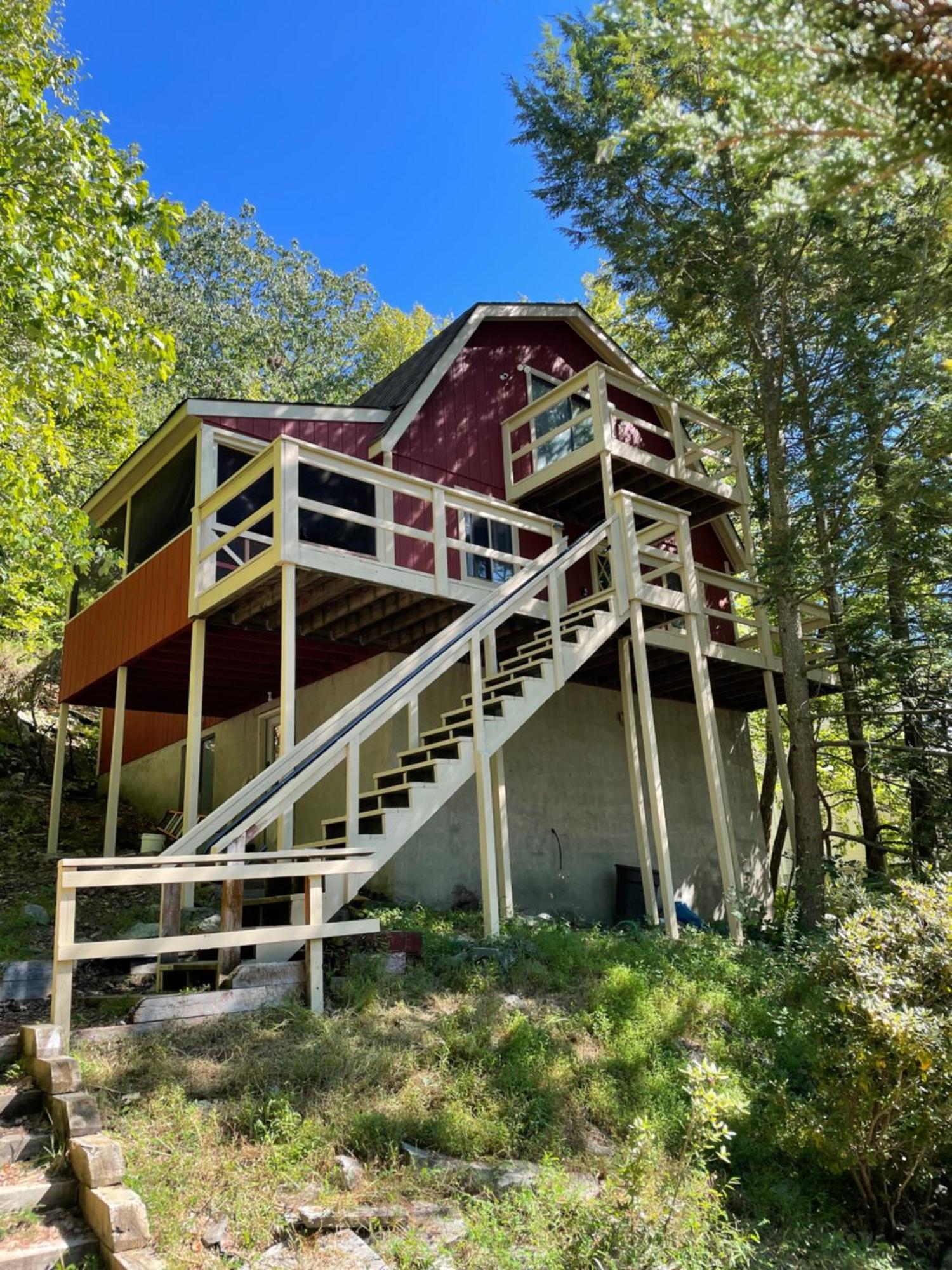 Saw Creek Cabin - Regent Hilltop 부시킬 외부 사진